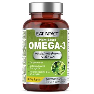 Plant-Based Omega-3, Unconcentrated EPA & DHA with Naturally Occurring Polar Lipids
